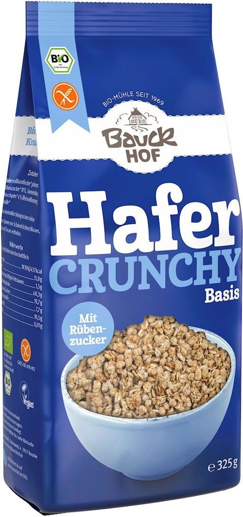 BEZLEPKOVÉ OVSENÉ KRUNKY, 325 g - BAUCK HOF Obrázok produktu 
