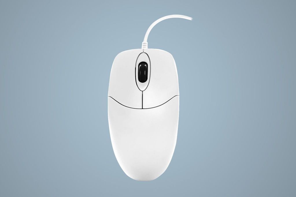 CHERRY Mouse AK-PMJ1 white USB DE.kabelgebunden.2-Tasten