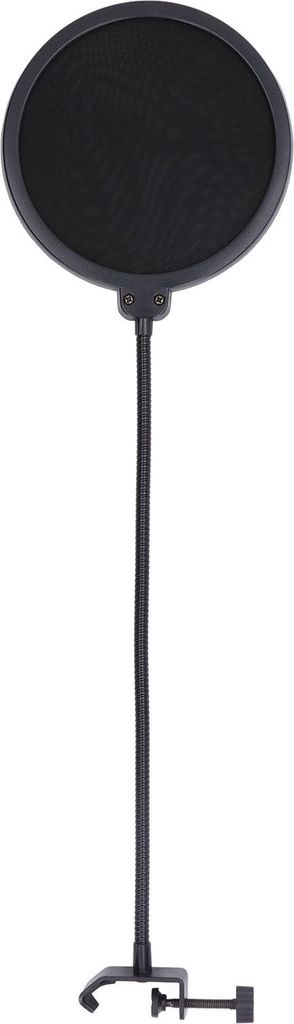 Mikrofon-Pop-Filter, flexibler Schwanenhals, stabile Basis, effektive Filterung, langlebiger Mikrofonschutz aus Metall und Kunststoff