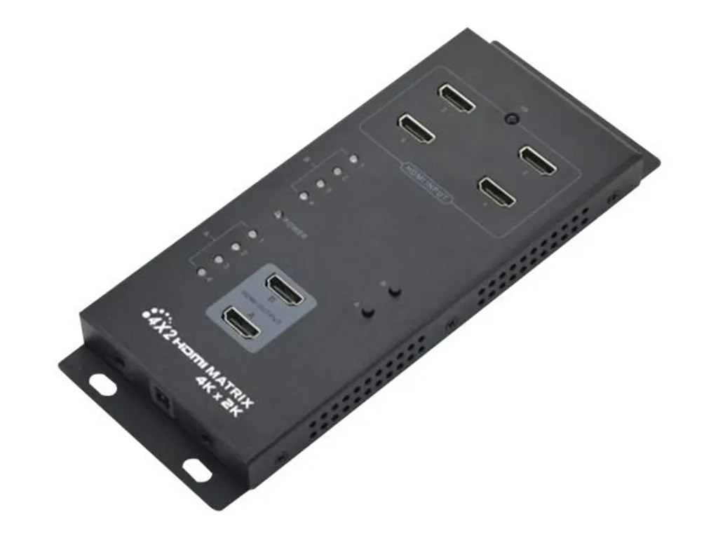 Techly IDATA-HDMI-MX42 Techly HDMI Matrix 4 IN - 2 OUT 4K, UHD, 3D