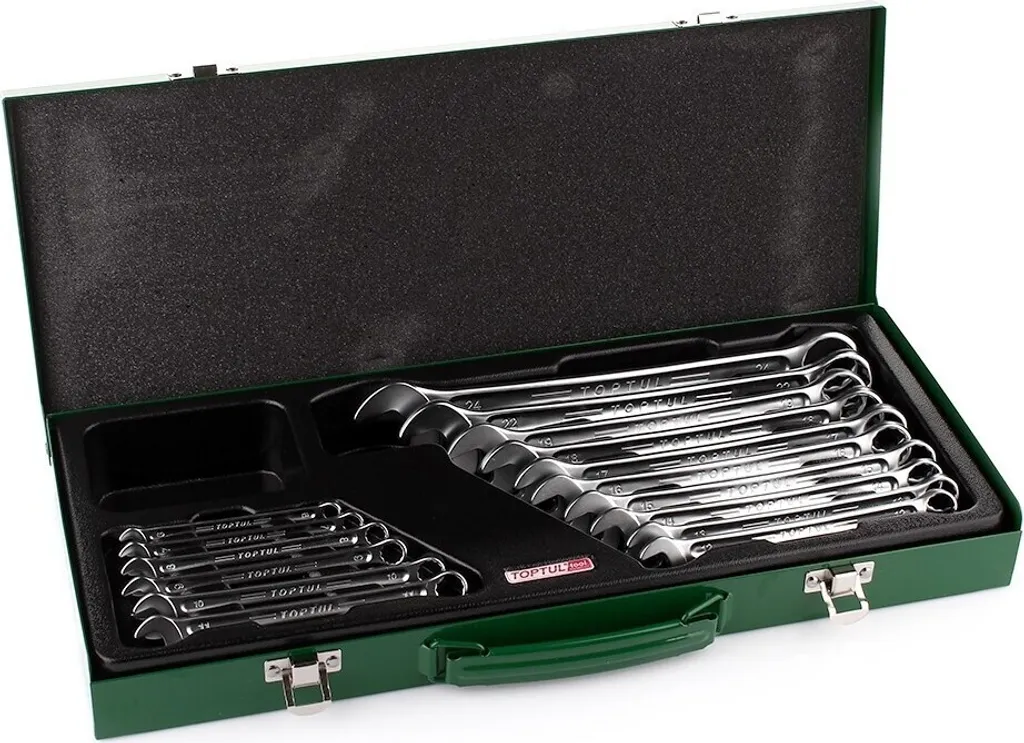 Jeu d'outils GAAD1603 TOPTUL en acier chrome vanadium haute résistance