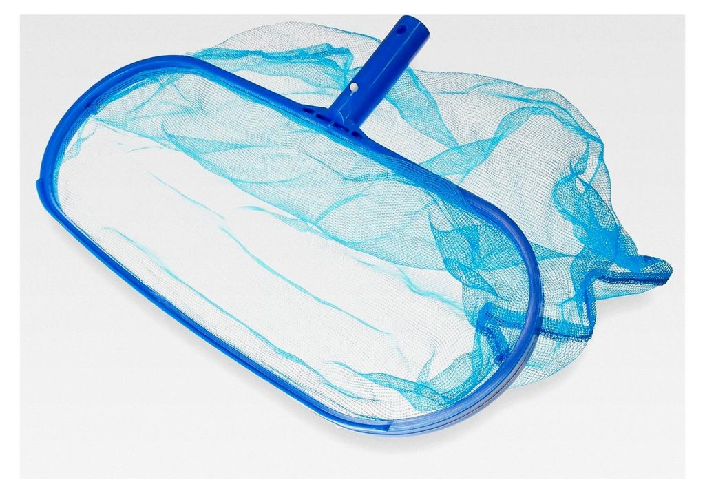 PVC Bodenkescher für Pools, Auffangnetz zur Reinigung, ohne Teleskopstange, feinmaschig