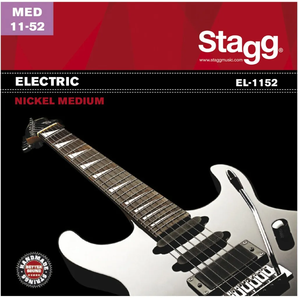 Cordes en acier nickelé pour guitare électrique tirant Light 10-46