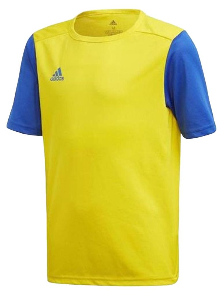 Adidas - "Estro 19" Fußball Trikot für Kinder PP1882 (140) (Blau/Gelb)