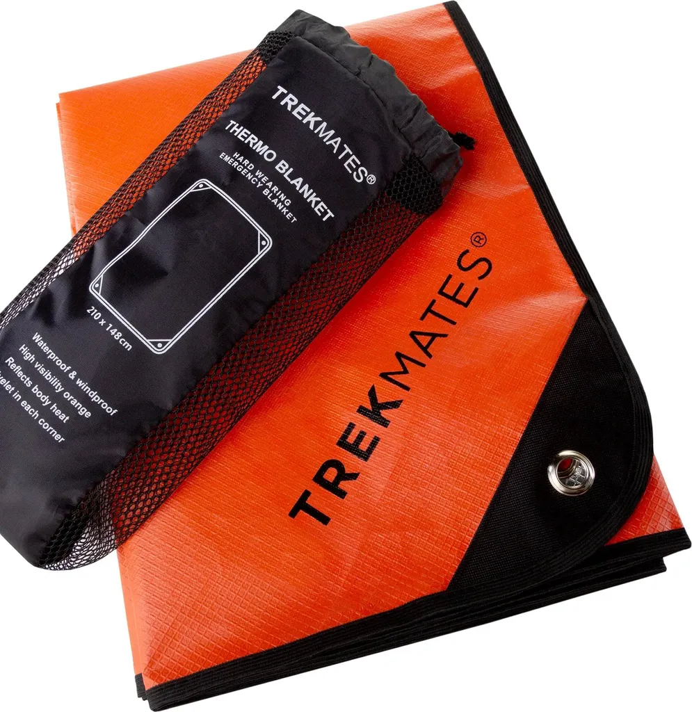 Couverture de survie thermique pour extérieur et randonnée bivouac