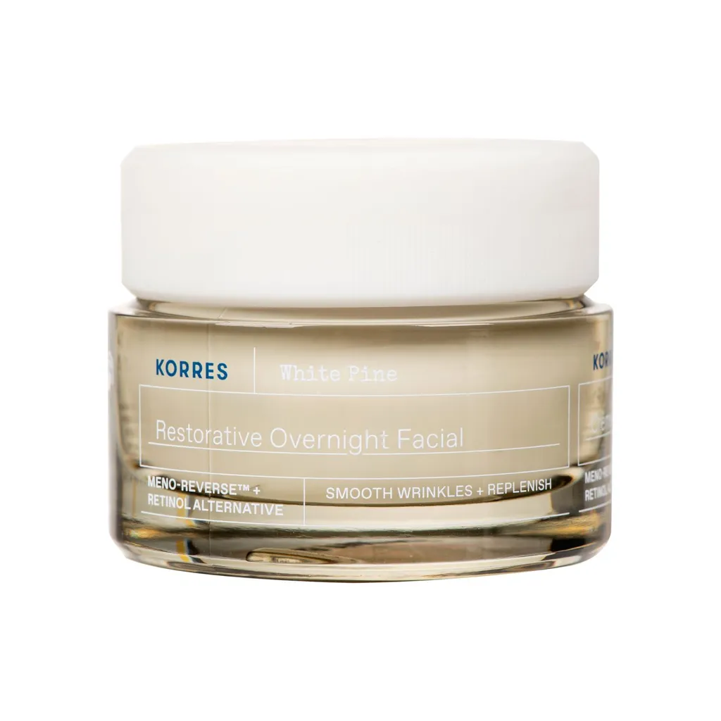 KORRES White Pine Soin de Nuit Relipidant 40ml Anti-Relâchement Visage