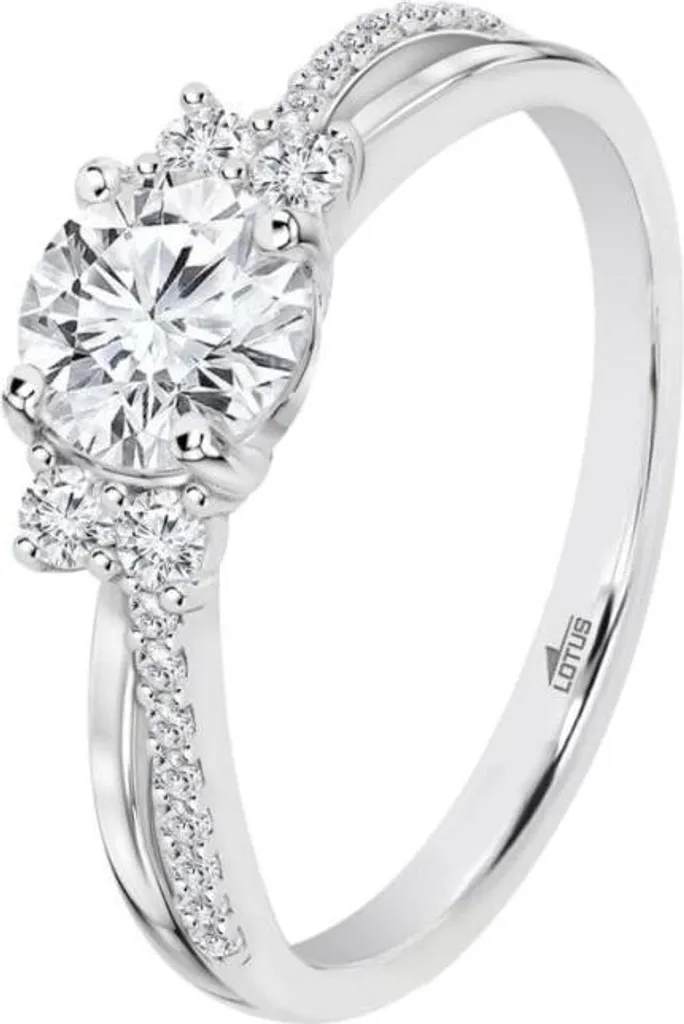 Lotus Fun - Anello da donna in argento Sterling 925 con taglio di carta orientale, anello aperto fatto a mano per donne e ragazze