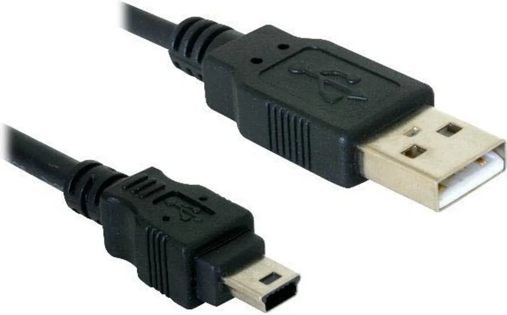 Organizza il tuo Desk con il Cavo Delock USB Mini-B 1.5m Nero