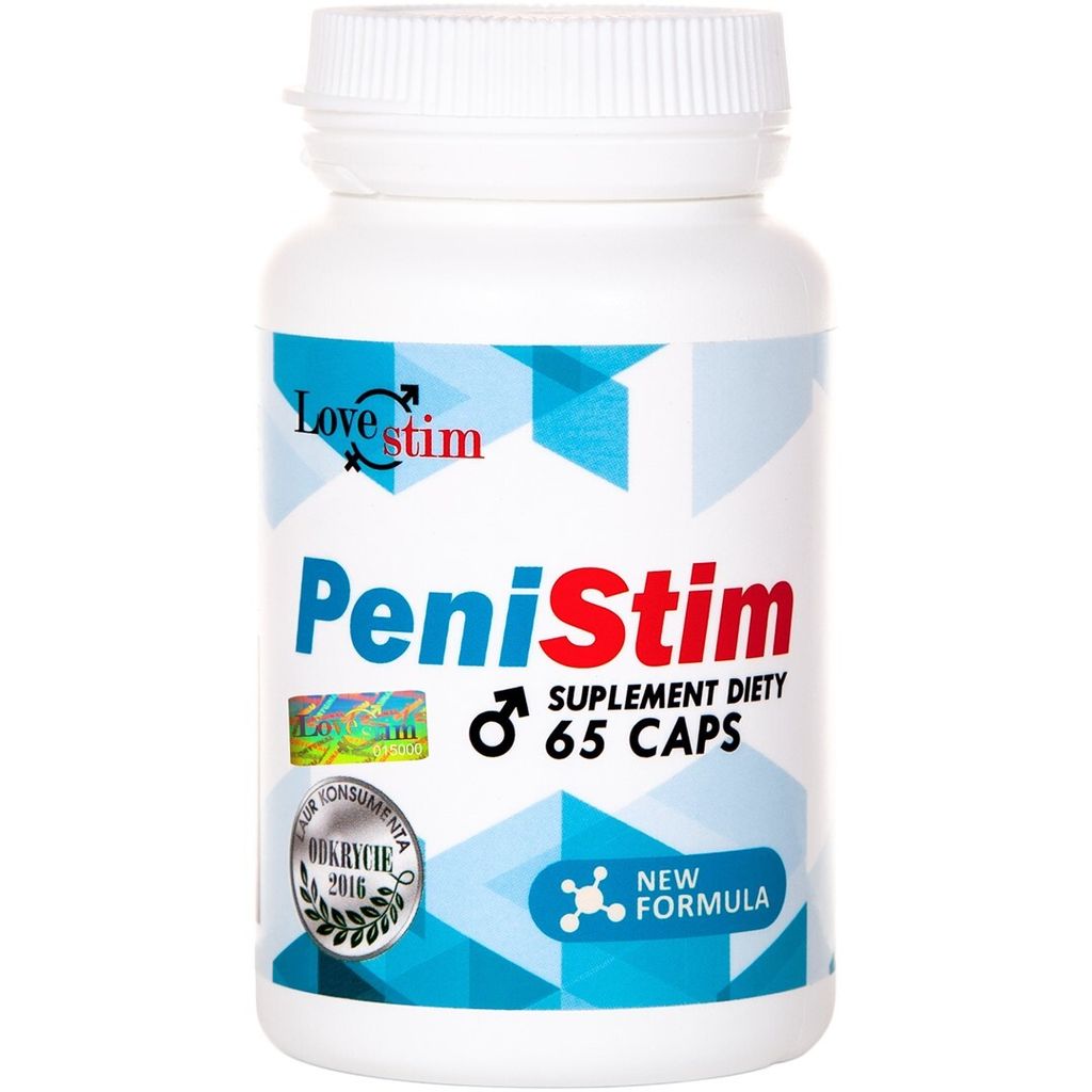 PeniStim Strong Erection and Penis Enlargement Supplement 65 Capsules