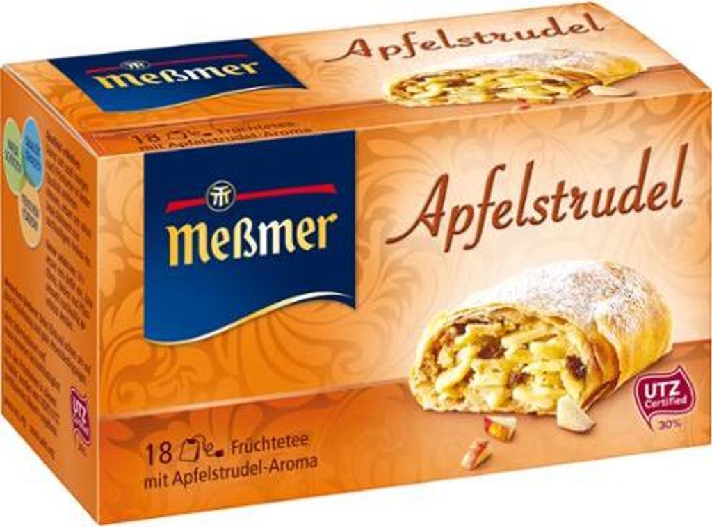 Meßmer Kuchentee 18er - Apfelstrudel 18X2,25g Produktbild 1