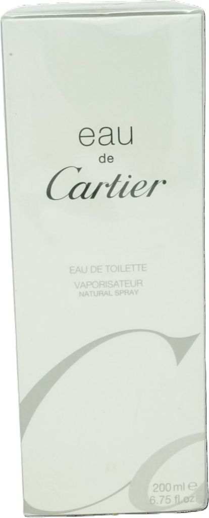 Cartier EAU DE, 200 ml, Nedoplnitelná lahvička, Sprej, Obrázek produktu 