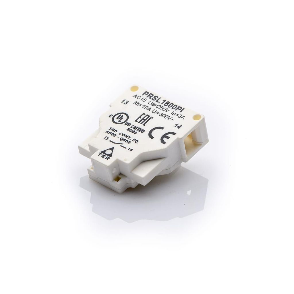 POLBERIS Kontaktor PRSL1800PI 1NO TER: 127A, Umschaltmodul, weiß-schwarz, MIKE VICTOR, Ersatzteil für Steuerkasten, Hersteller TER