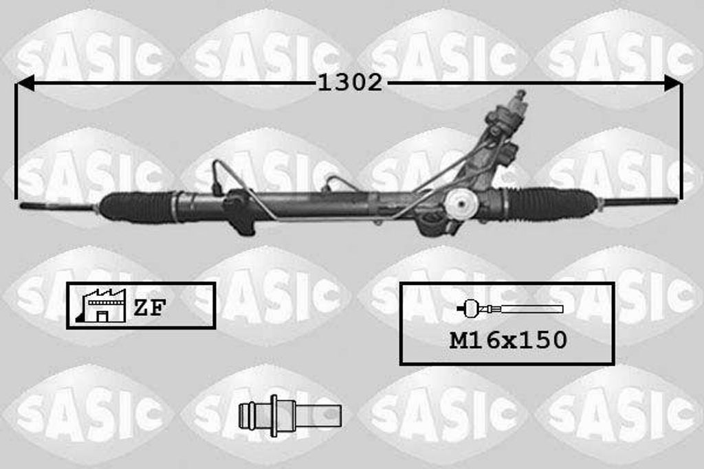 SASIC 7176042 Lenkgetriebe OE 6394601200 kompatibel mit Vito