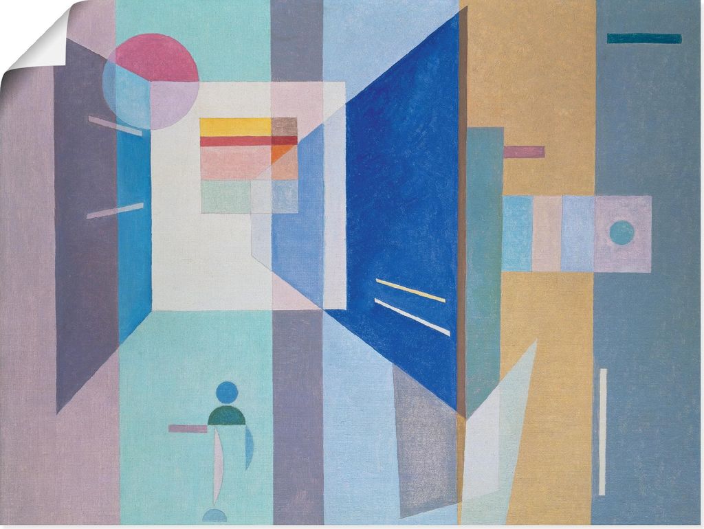 ARTland Poster Nach Rechts - nach Links 1932 Größe: 80x60 cm