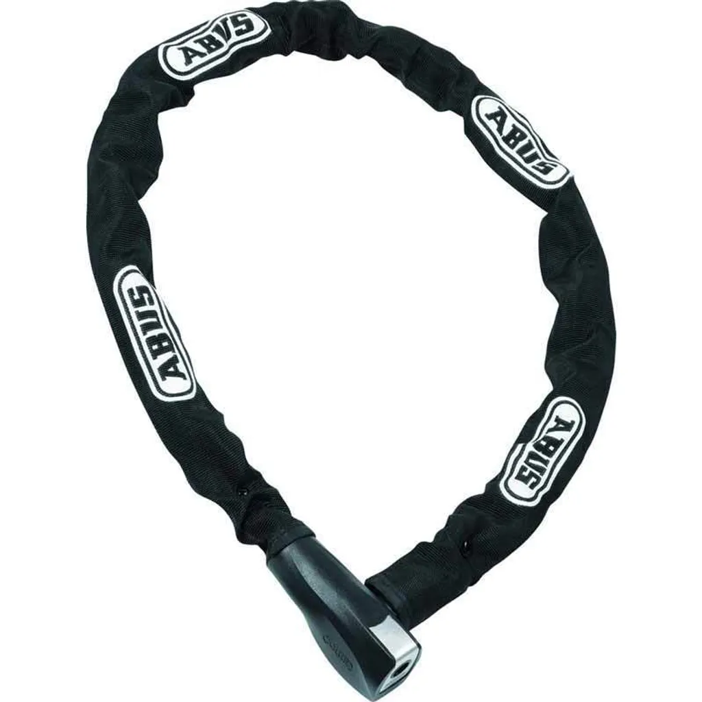 Antivol de Vélo Type Chaîne ABUS 880 en Acier Noir Haute Résistance 110cm