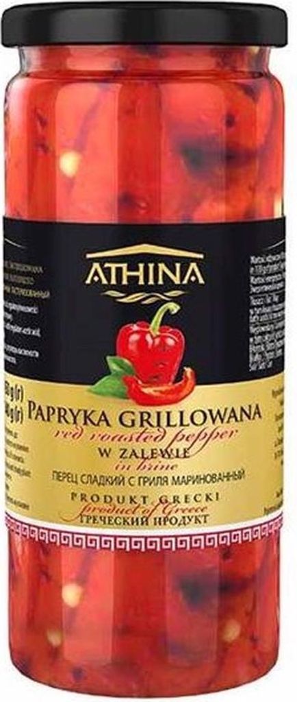Papryka grillowana w zalewie Athina 500ml Zdjęcie produktu 