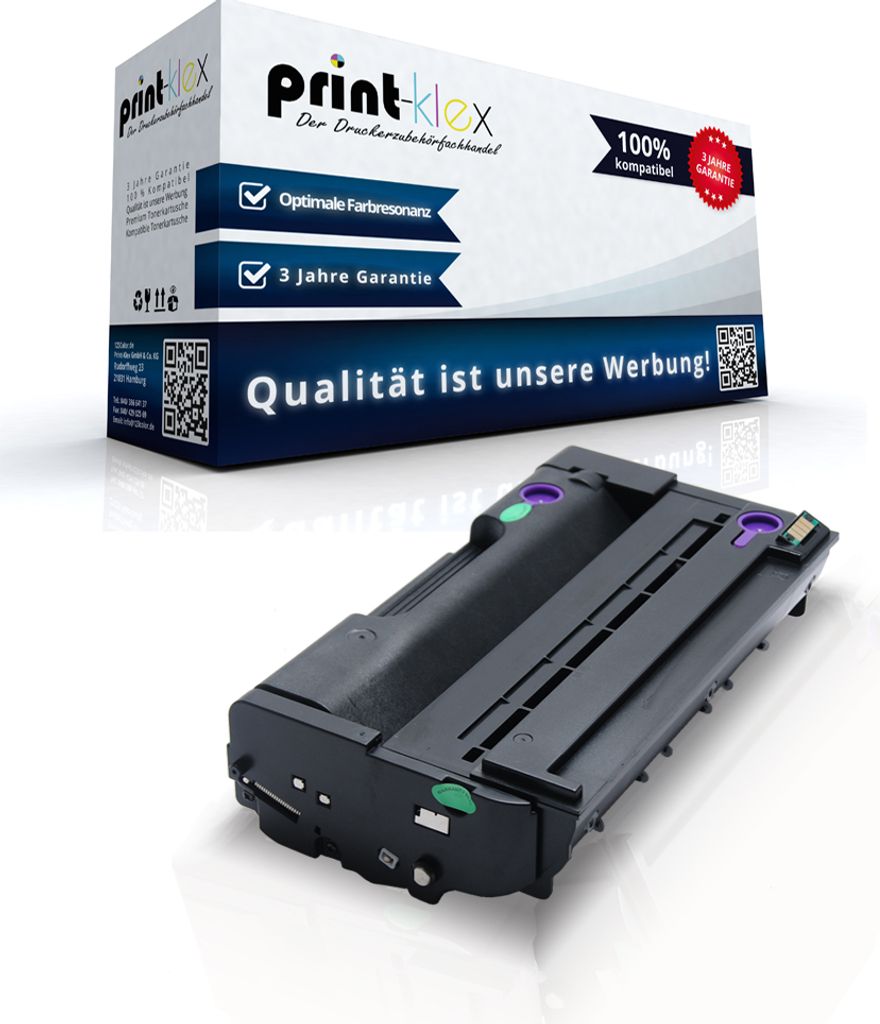 Print-Klex Alternative Tonerkartusche Kompatibel für Ricoh SP 330 DN SP 330 Series SP 330 SFN SP 330 SN TYPESP330 408281 TYPESP330H TYPE SP330H Bl...