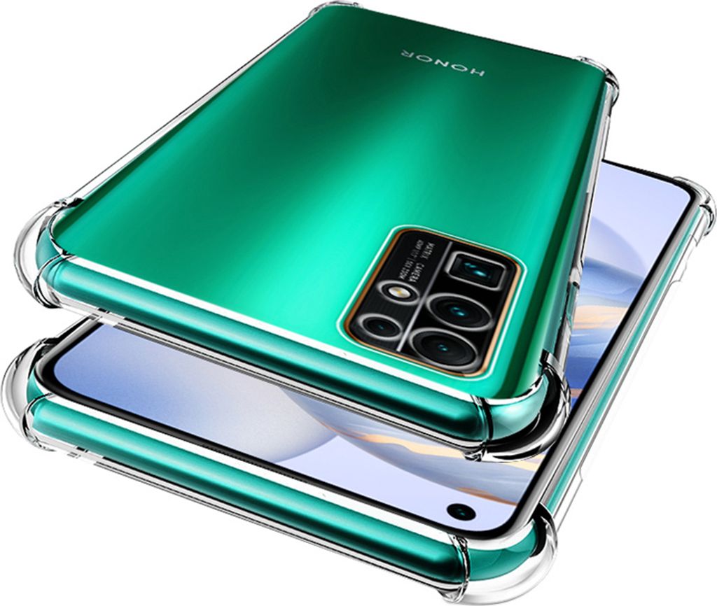 Huawei Honor 30 Hülle, LaimTop Crystal Transparent Weich TPU Bumper Stoßfest Fallschutz Schutzhülle für Huawei Honor 30