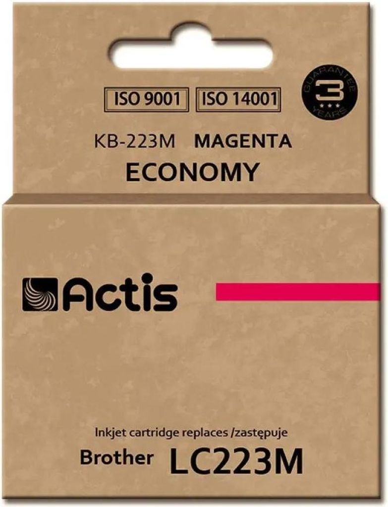 Actis KB-223M Tinte (Ersatz für Brother LC223M; Standard; 10 ml; Magenta)