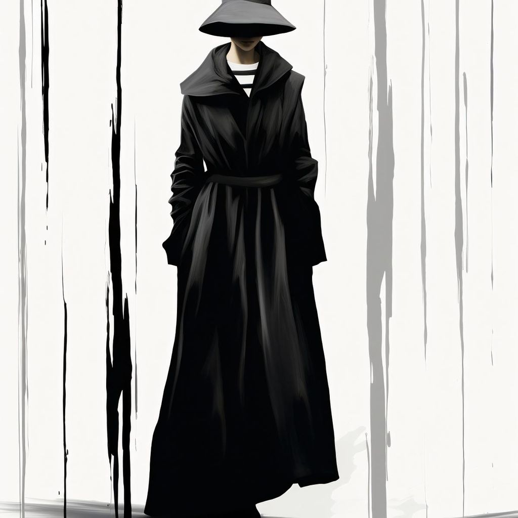 Poster 60x60cm Dunkles Geheimnis