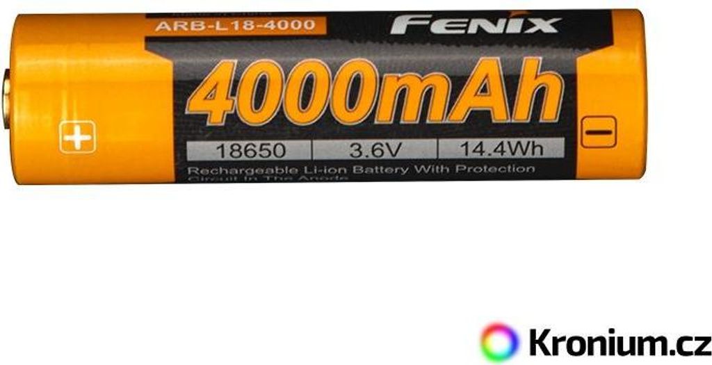 Akumulator Fenix ARB-L18 (18650 4000 mAh 3,6V) Zdjęcie produktu 