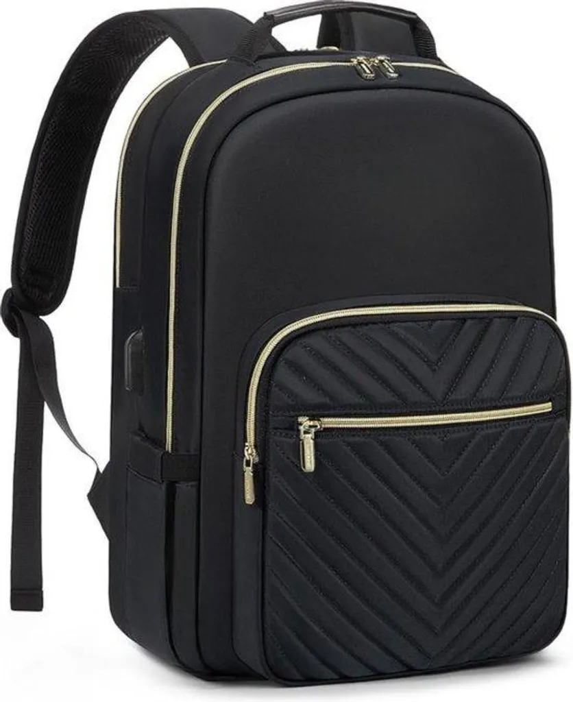 Sacoche ordinateur portable 15,6 pouces Reis femme imperméable noire