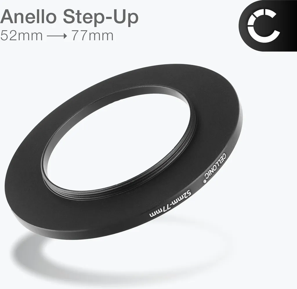 Anello di estensione per filtro obiettivo fotocamera 49mm-77mm