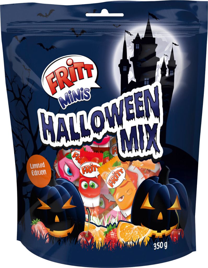 Fritt Minis Halloween Mix gruselig guter Genuss Packung 350g