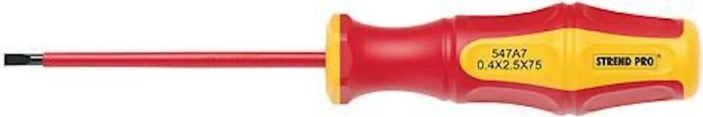 PROREGAL Schraubendreher CX547A, VDE 0,8x4,0x100mm