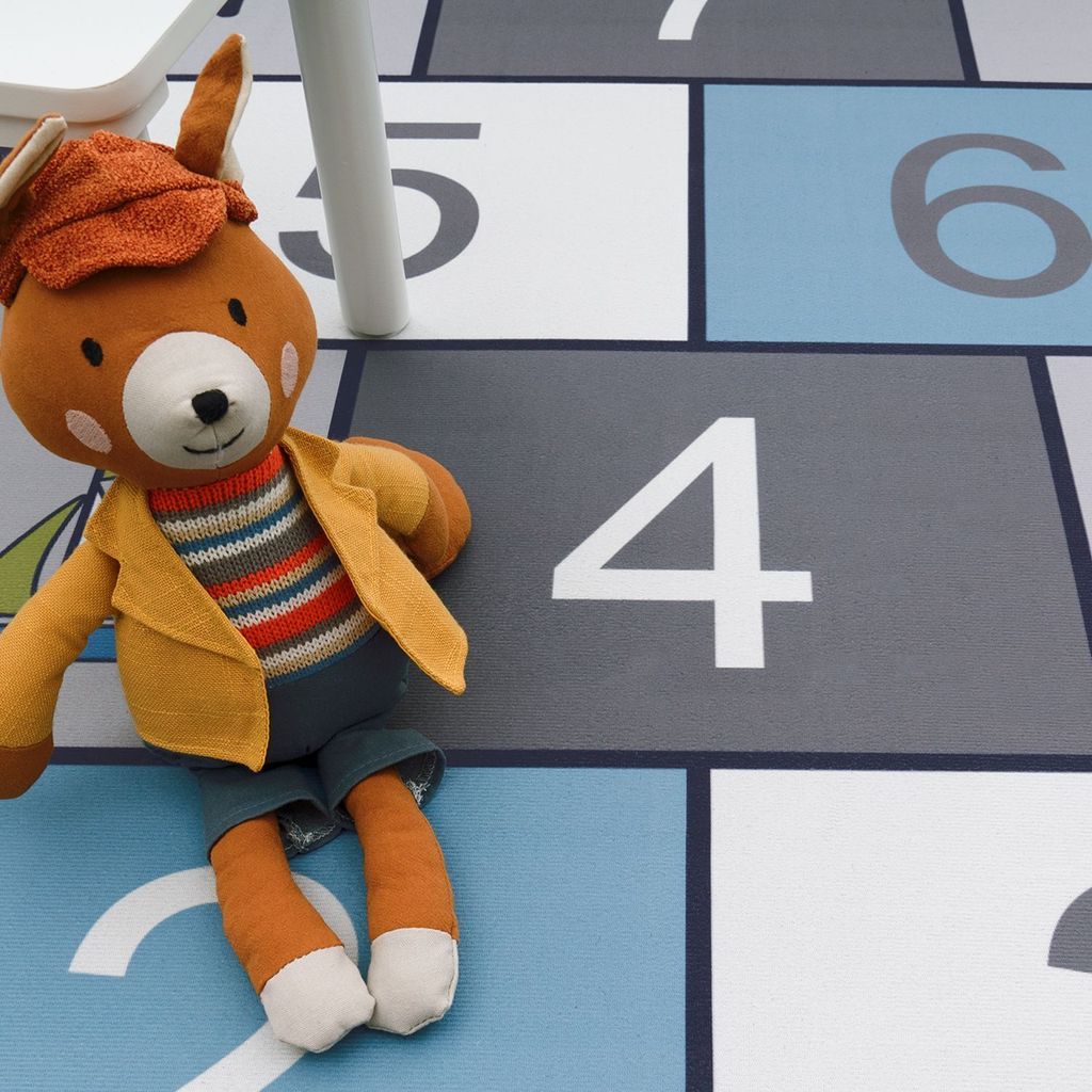 Kinder-Teppich, Spiel-Teppich Für Kinderzimmer, Produktbild 4