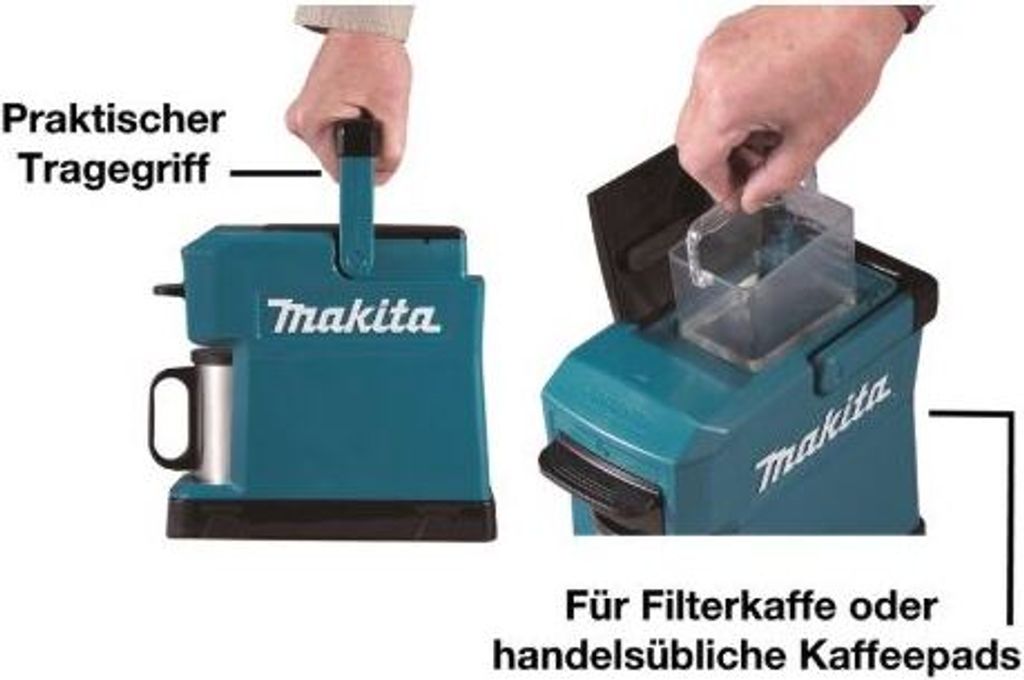 Akumulátorový kávovar Makita DCM501Z Obrázek produktu 41