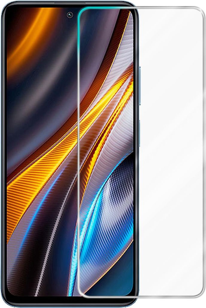Cadorabo 3x Schutzfolie für Xiaomi Poco X4 GT in KRISTALL KLAR Gehärtetes Tempered Display-Schutzglas Panzerfolie