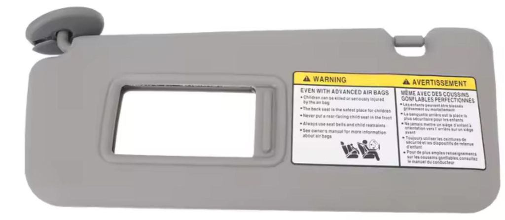 TOYOTA Rav4 Sonnenblendenspiegel links grau 74320-42410-B0 OE