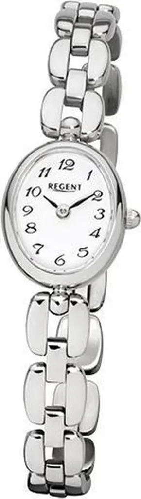 Montre Analogique Regent F-1404 pour Femme en Acier et Cuir Véritable