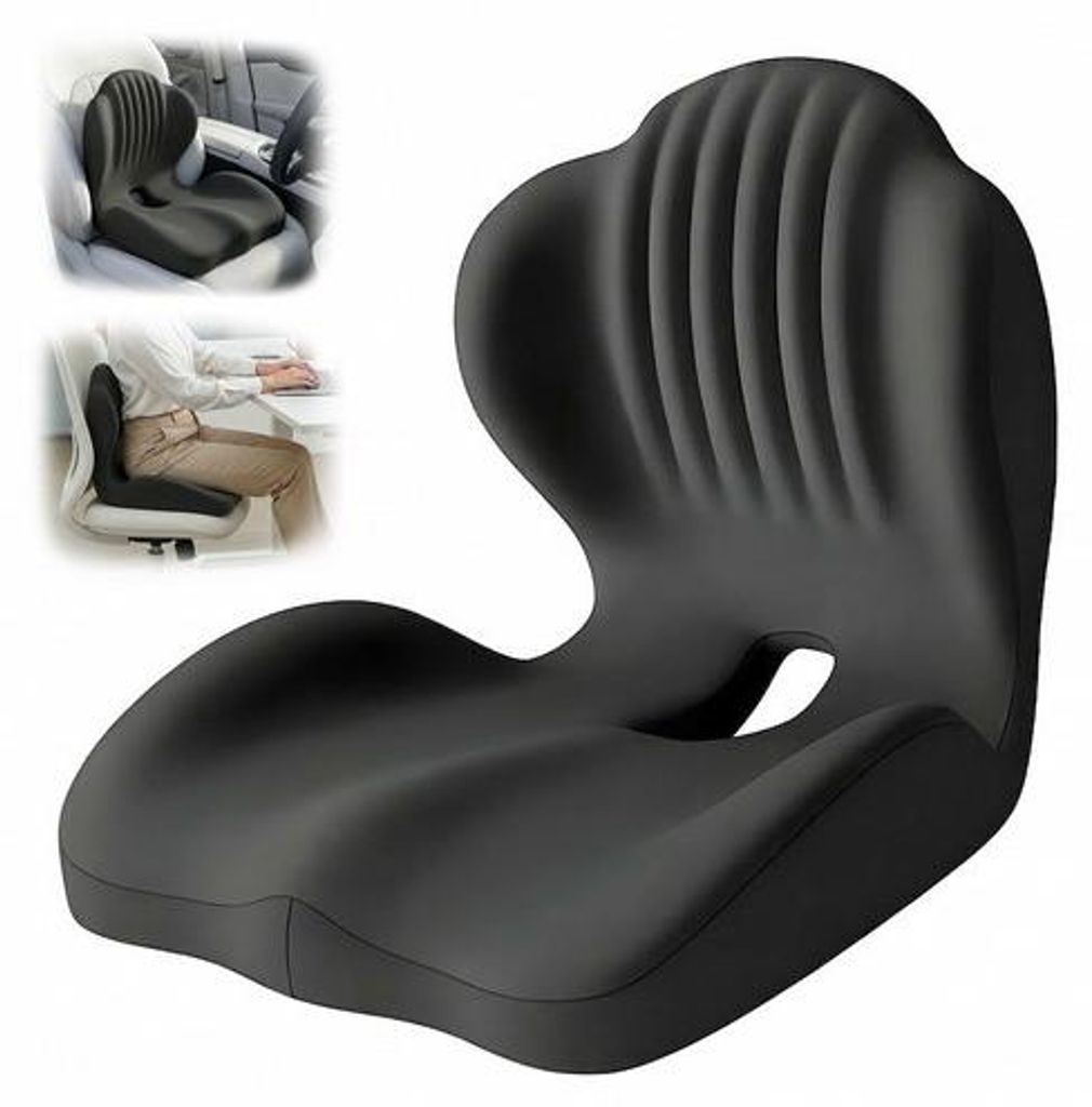 Ergonomiczna poduszka siedziska wykonana z pianki memory, Zdjęcie produktu 