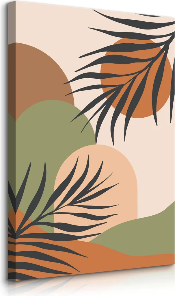Scheda Tecnica Muralo PALM FLOWERS 70x100 - Quadro Tela Alta Resa