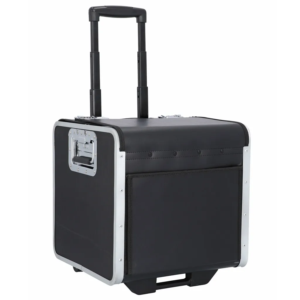 Attaché-case Alassio PERUGIA en imitation cuir noir pour documents A4 - 15