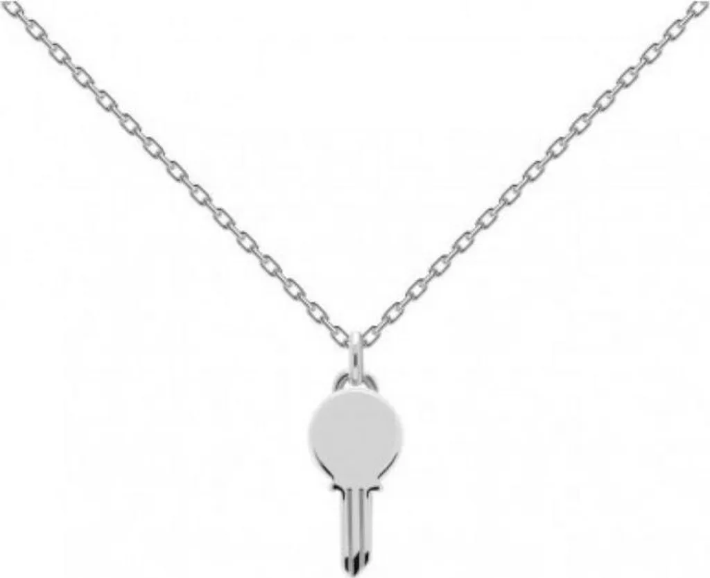 Collier Eternum U PDPAOLA en Argent Plaqué Or 18K Finition Polie
