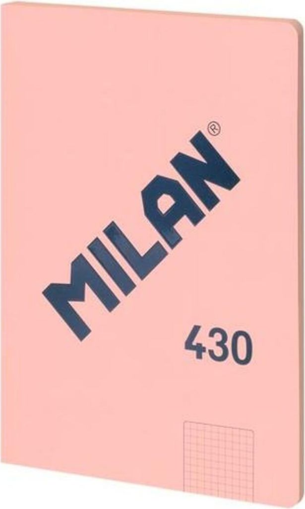Notizbuch Milan 1918 Rosa A4 Quadratisch