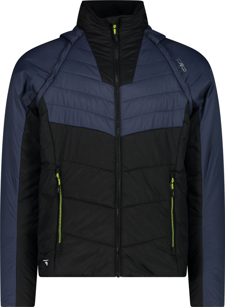 CMP Herren Hybridjacke Daunenjacke Daunenweste schwarz 50