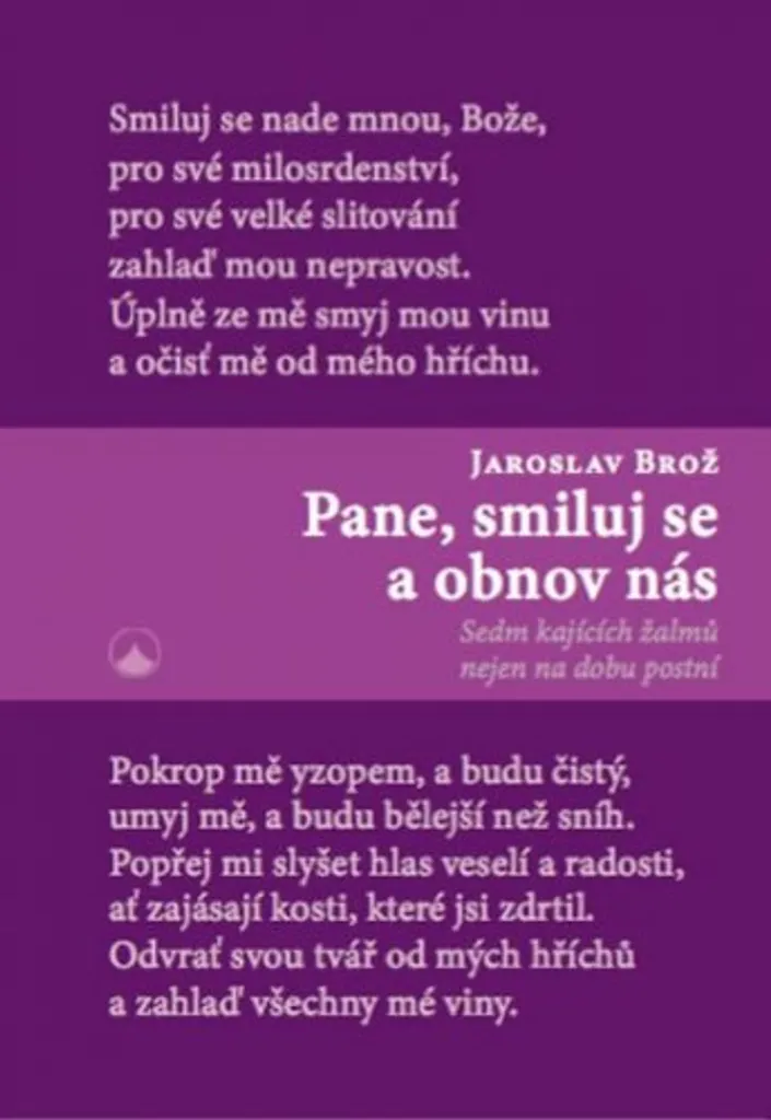 Livre de prières chrétiennes et psaumes penitentiels de Jaroslav Brož