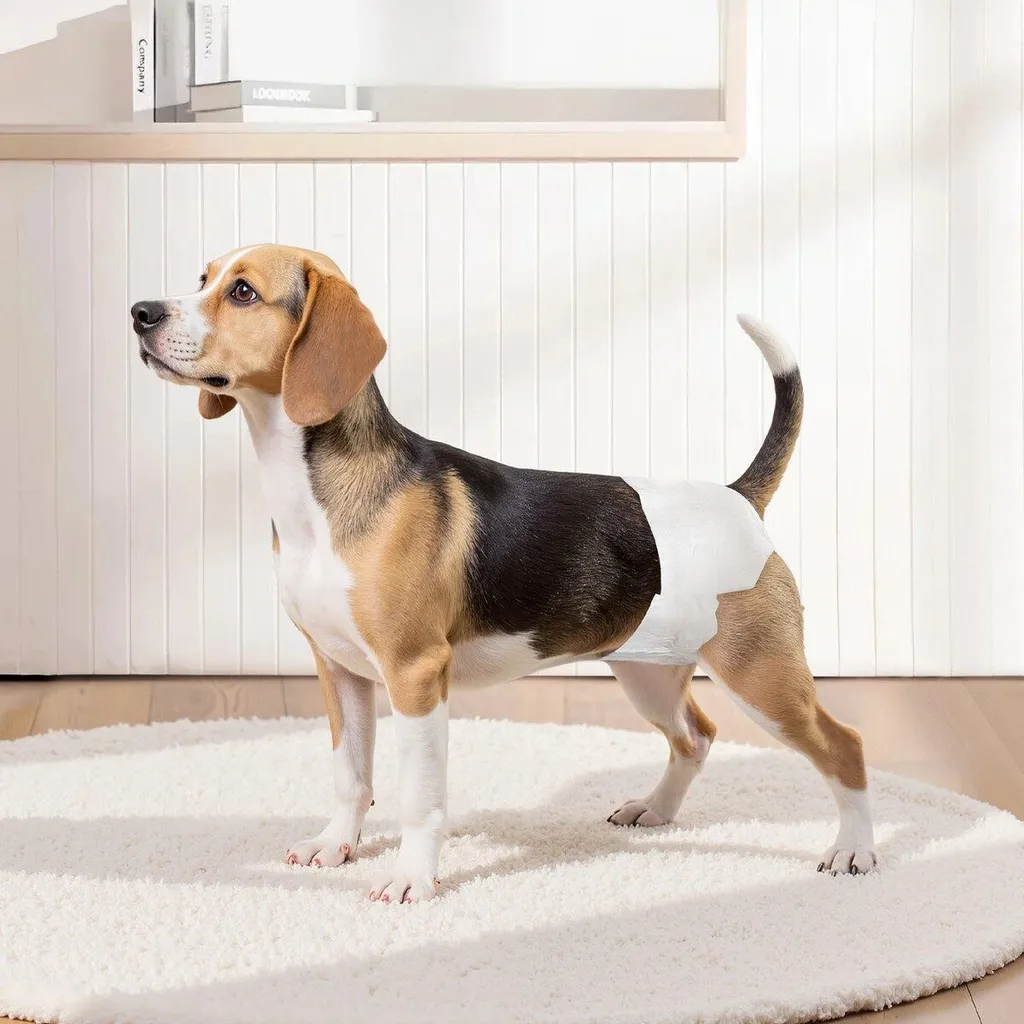 Couches jetables pour chiens super absorbantes Taille S Pack de 144 - 8