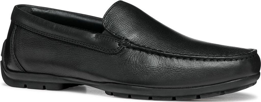 Geox Moner 2 Fit Rough Loafer Schwarz EU 43 1/2 Mann Schwarz EU 43 1/2