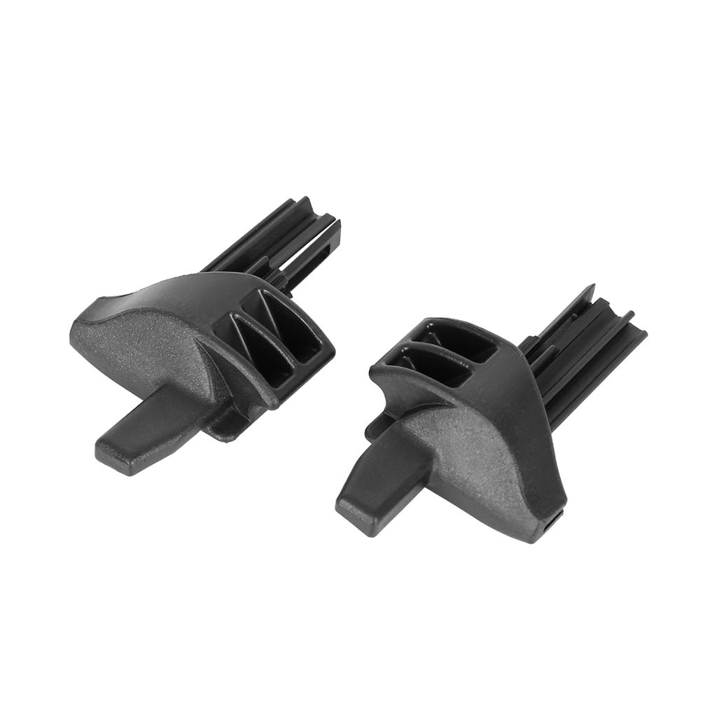 Ein Paar Clips Auto Kunststoffhalterung Halteklammern A16969302849051 schwarz