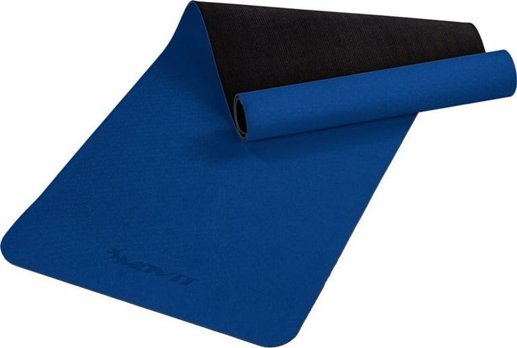 MOVIT Mata do ćwiczeń Yoga, 190 x 60 cm, ciemnoniebieska Zdjęcie produktu 