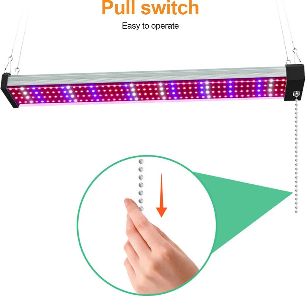 Éclairage LED pour potager intérieur et plantes vertes hauteur variable - 3