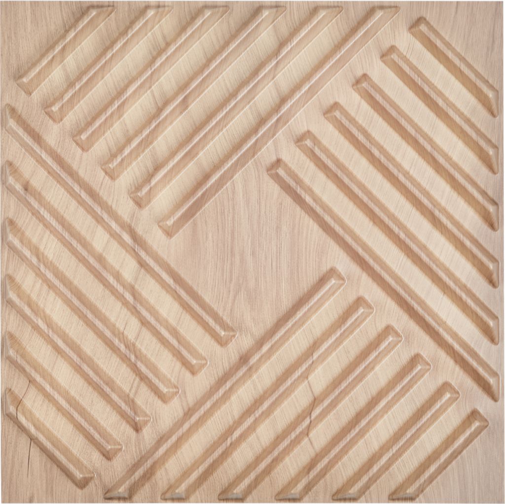 VEVOR 3D-Wandpaneele, 12er-Set, 150x50cm PVC-Wandverkleidung im modernen minimalistischen Stil, 2,97m² Deckkraft, Inneneinrichtung für Decke, Sch...