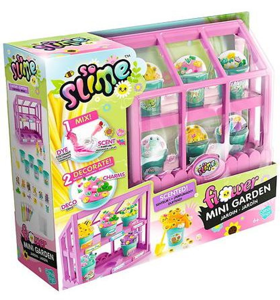 Canal Toys So Slime Flower Mini Garden, Schleim, Mehrfarbig