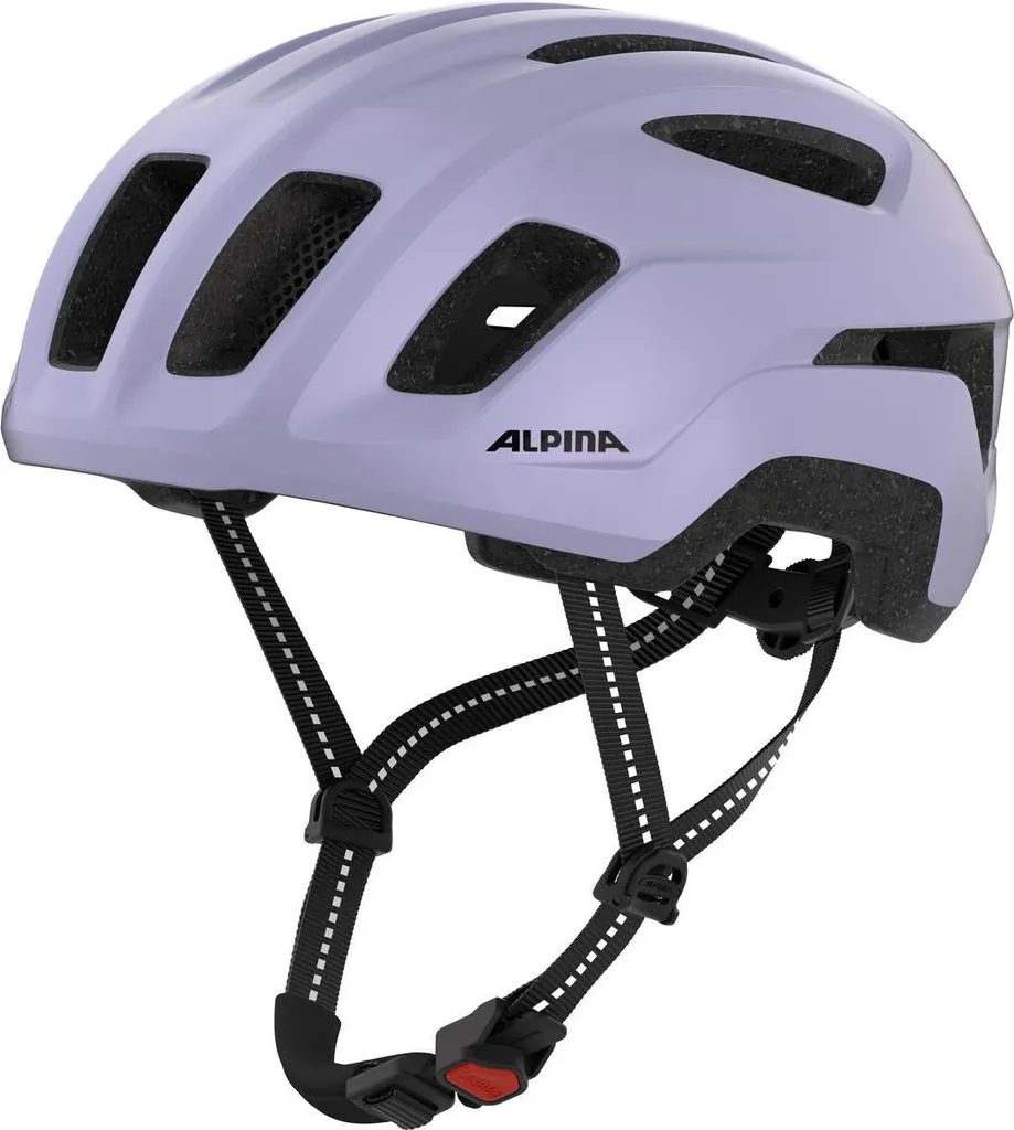 Casque Paranus Urban lilas mat 52-56 cm - Stop aux casques mal ajustés