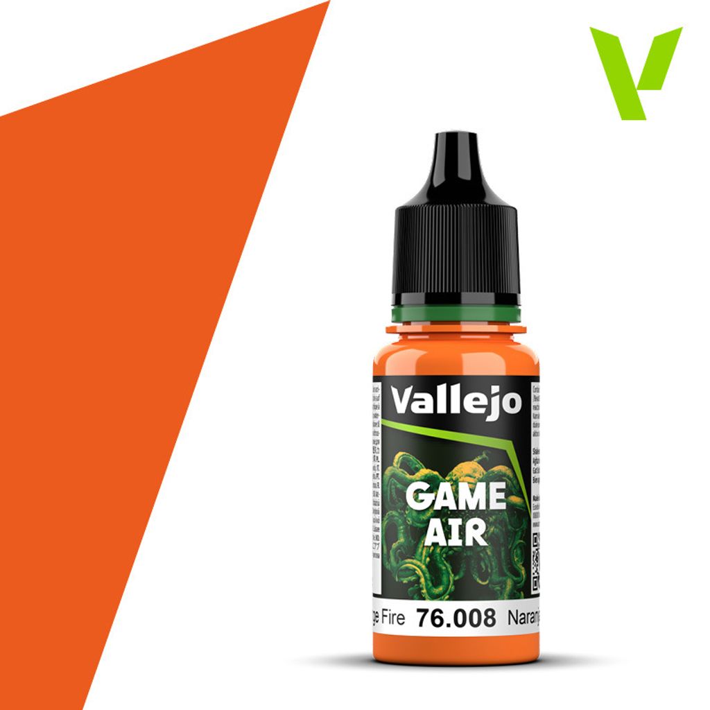 Vallejo Game Air Orange Fire (18 ml)